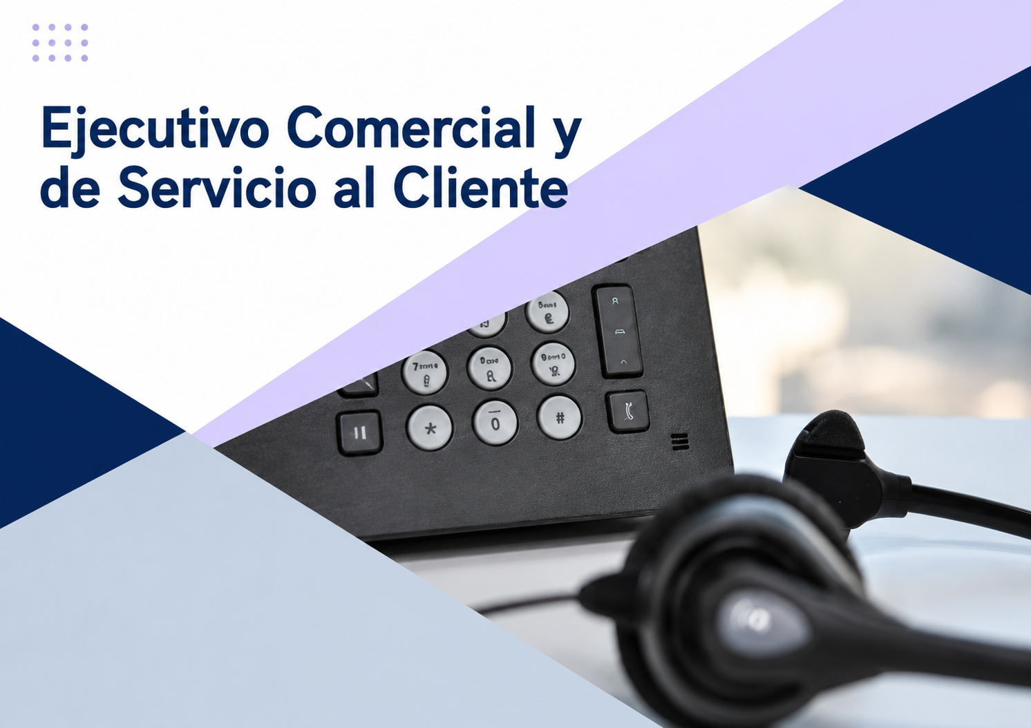Especialidad de ejecutivo comercial y servicio al cliente