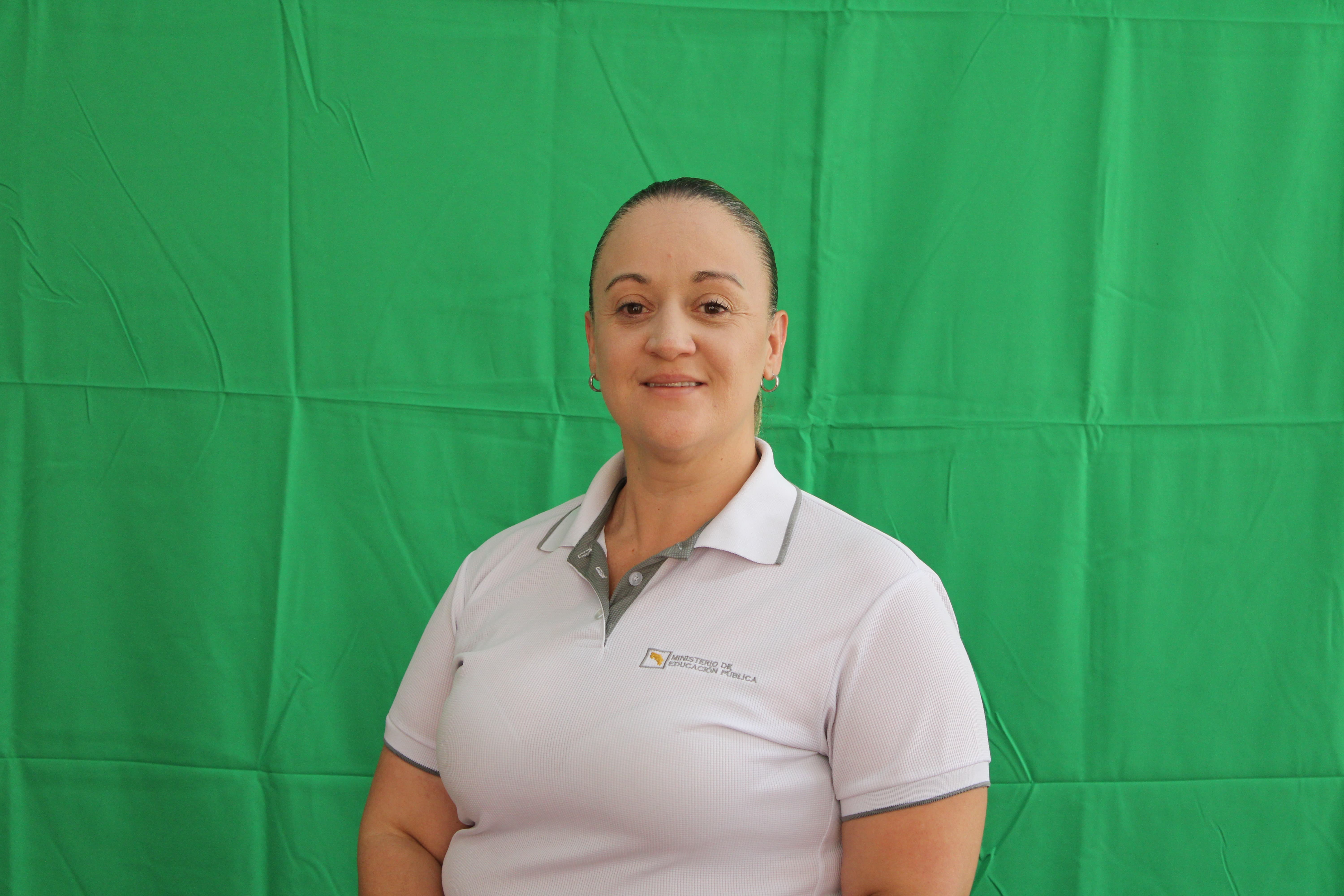 Integrante del equipo administrativo Carolina Valverde