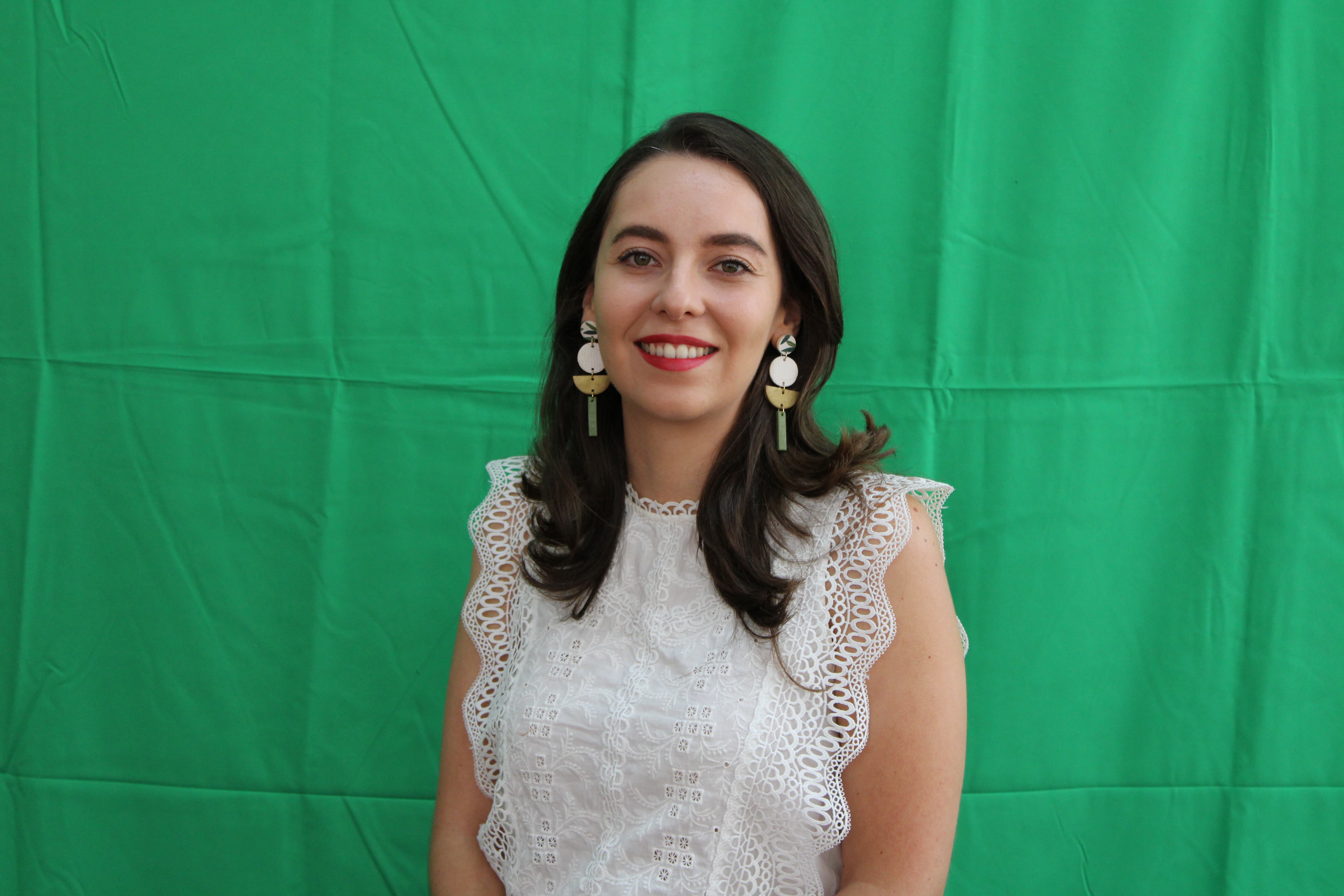 Integrante del departamento de francés Sara Vega