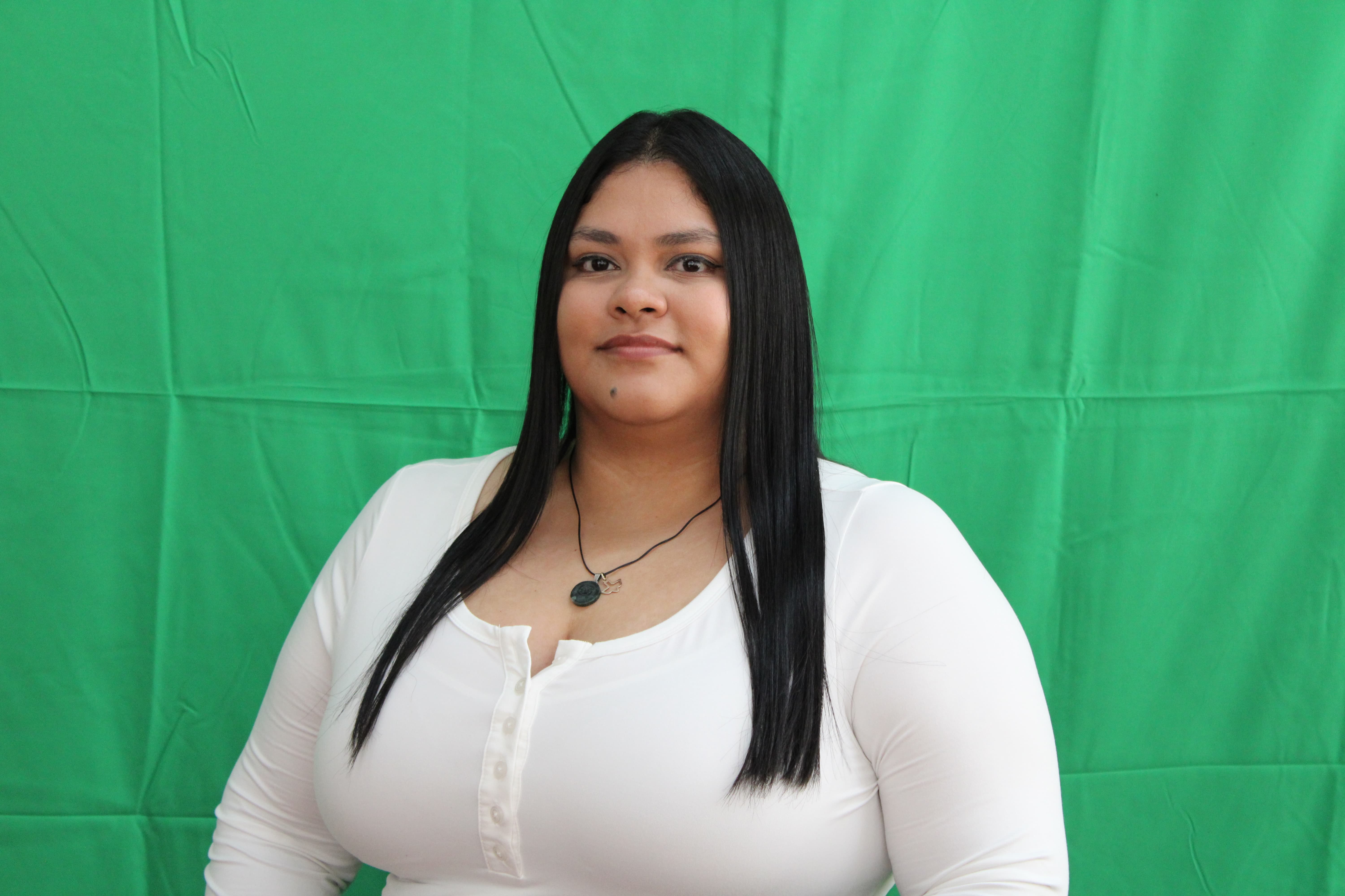 Integrante del departamento de inglés Gina Cordero