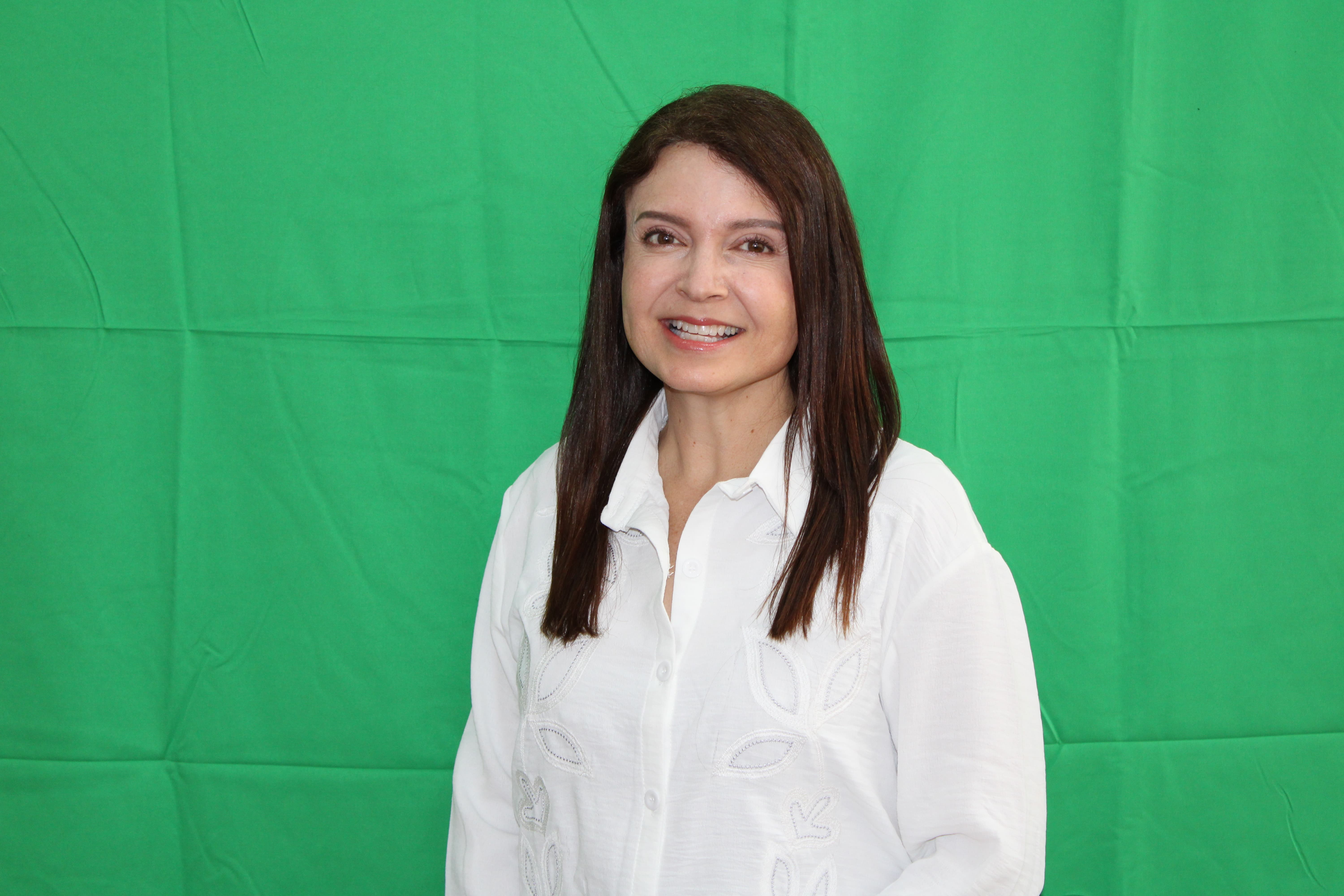Integrante del departamento de educación musical Diana Víquez