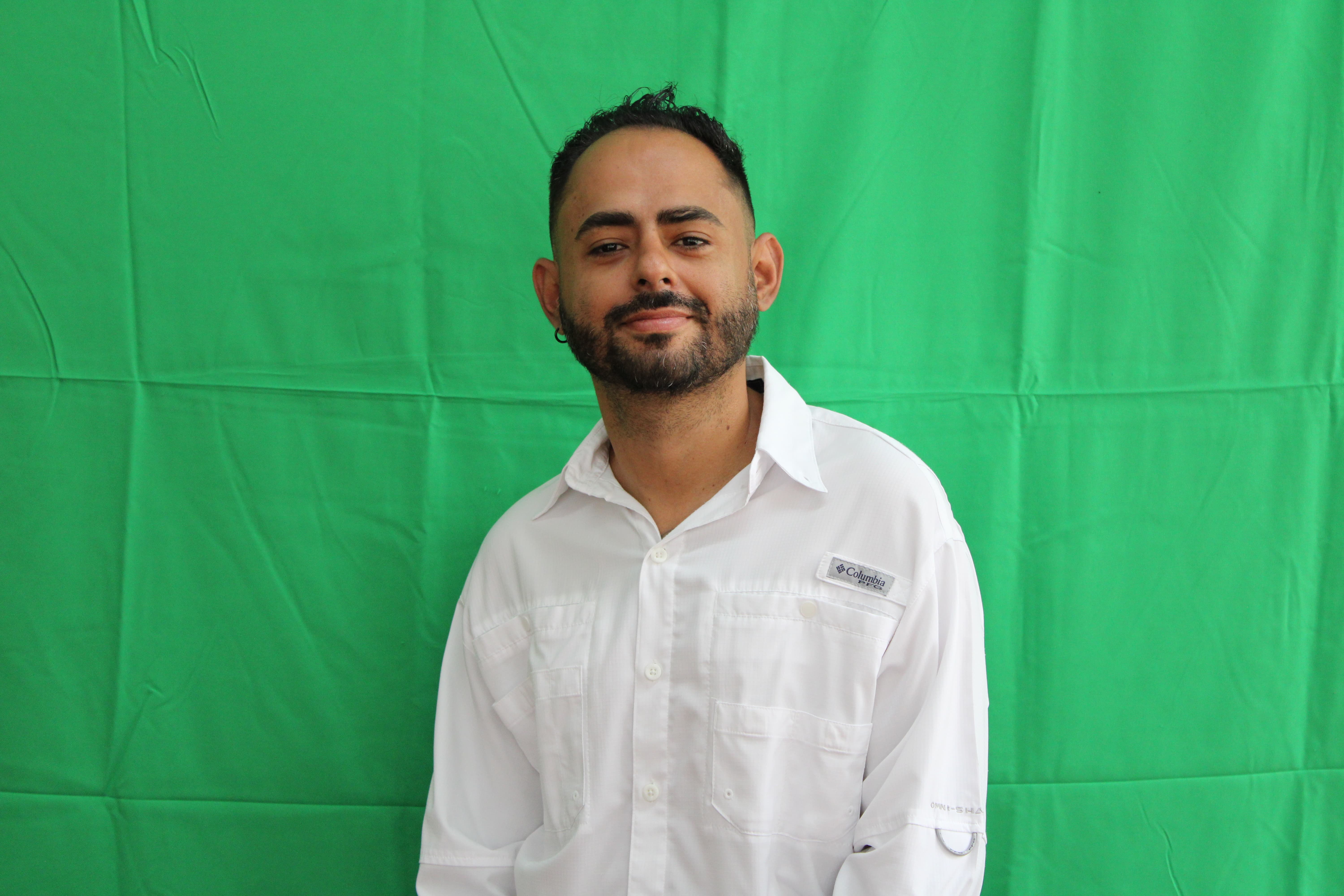 Integrante del departamento de orientación Diego Salas