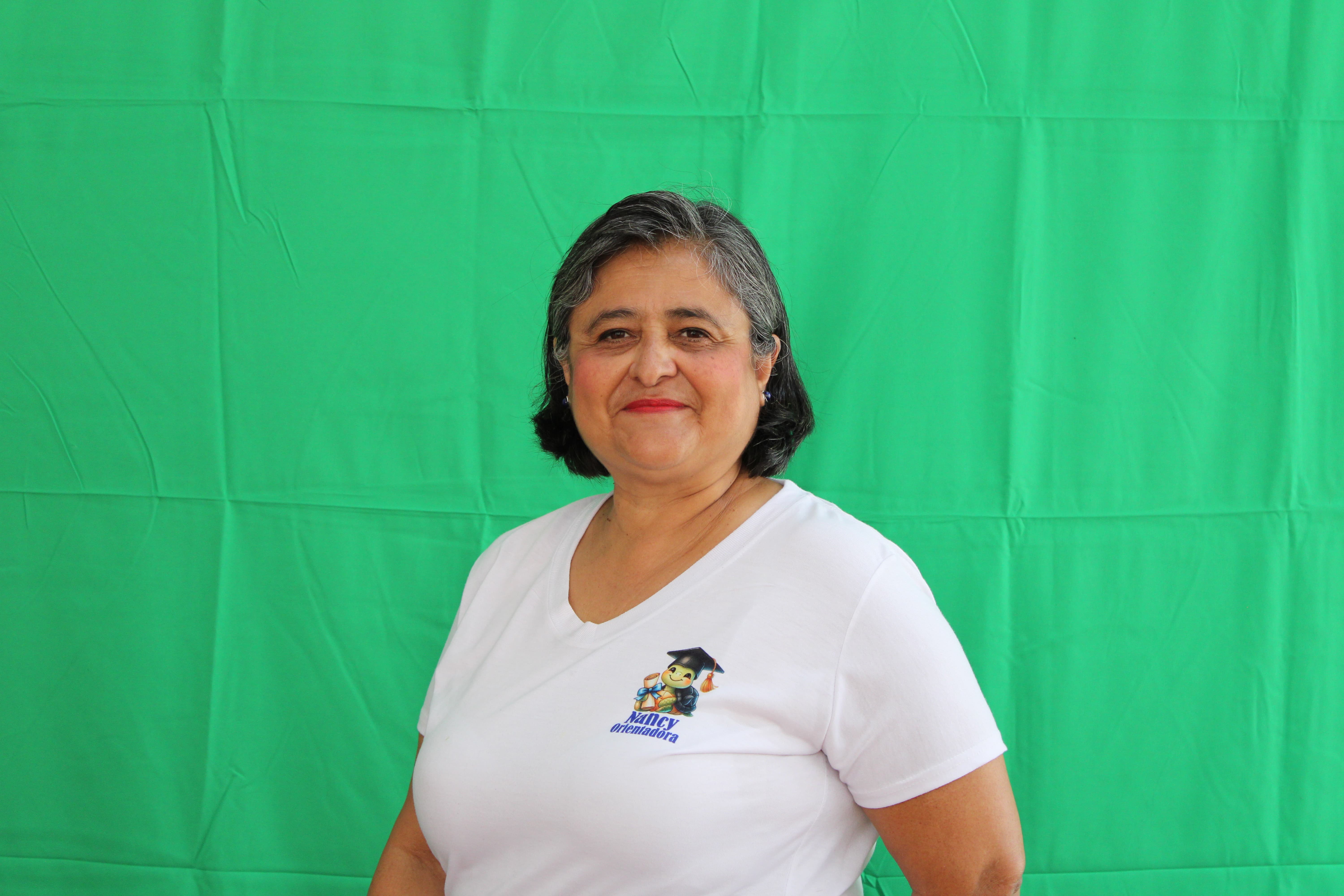 Integrante del departamento de orientación Nancy Bermúdez