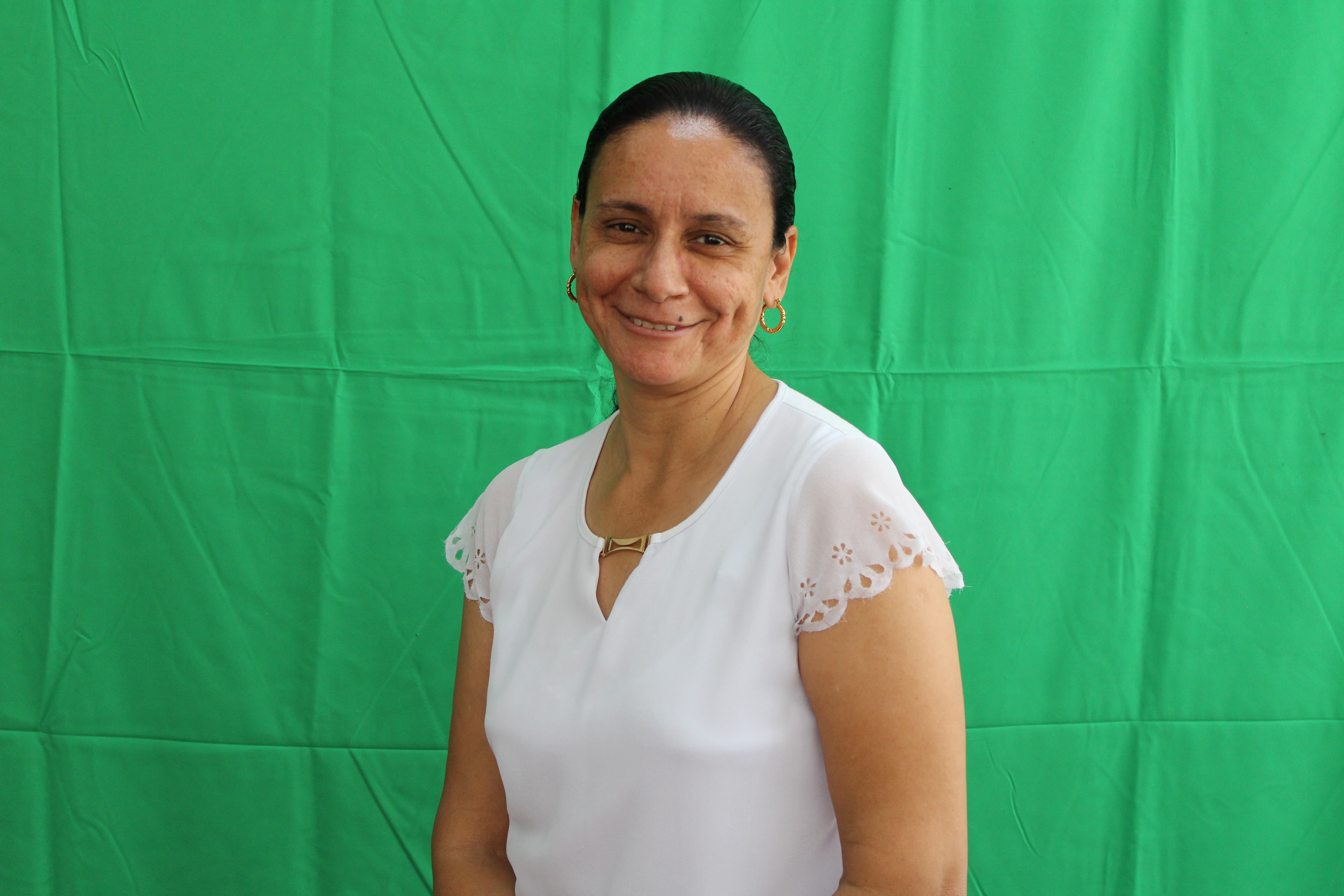 Integrante del departamento de orientación Sileny Pacheco