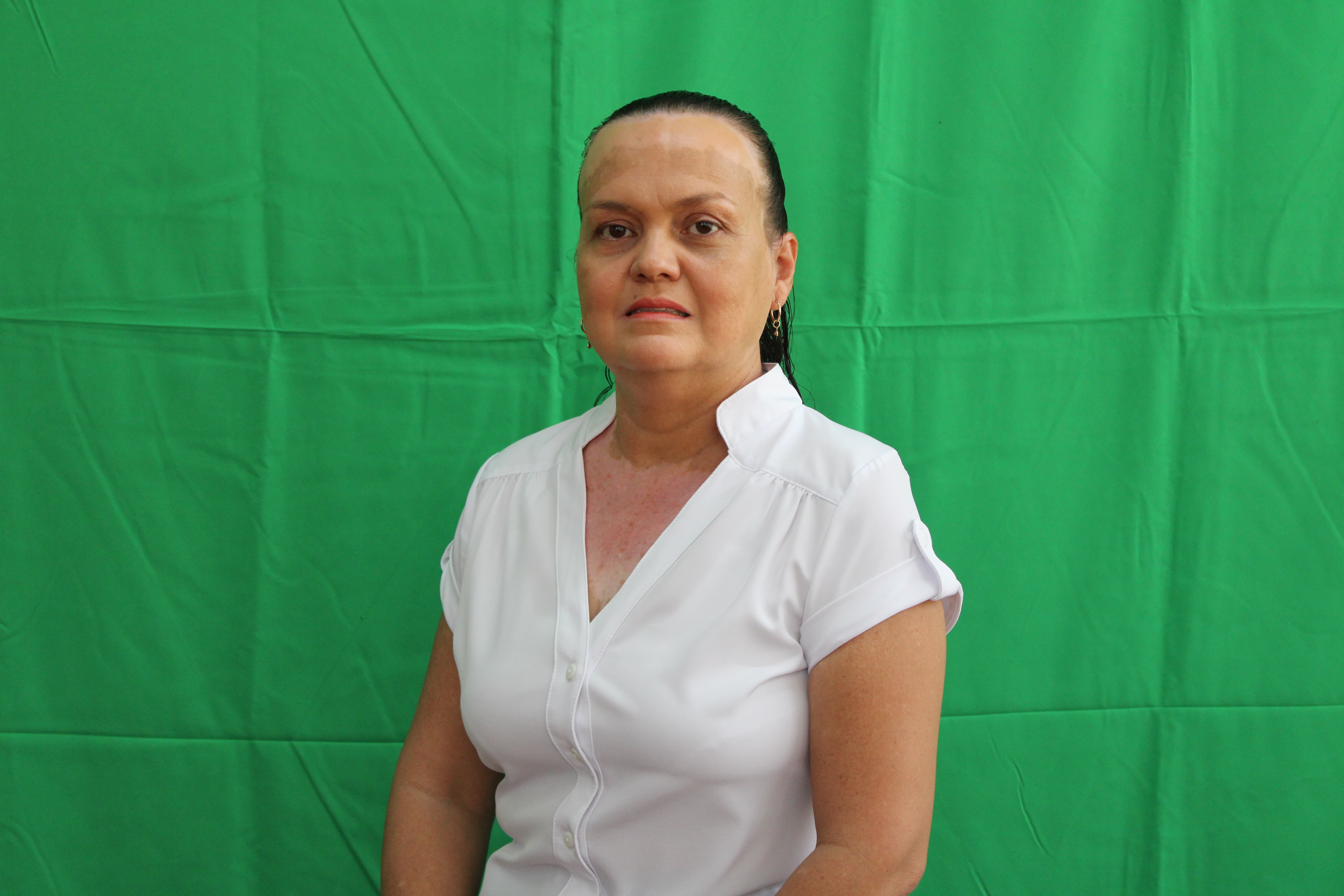 Integrante del departamento de plan nacional Ivannia Barrientos