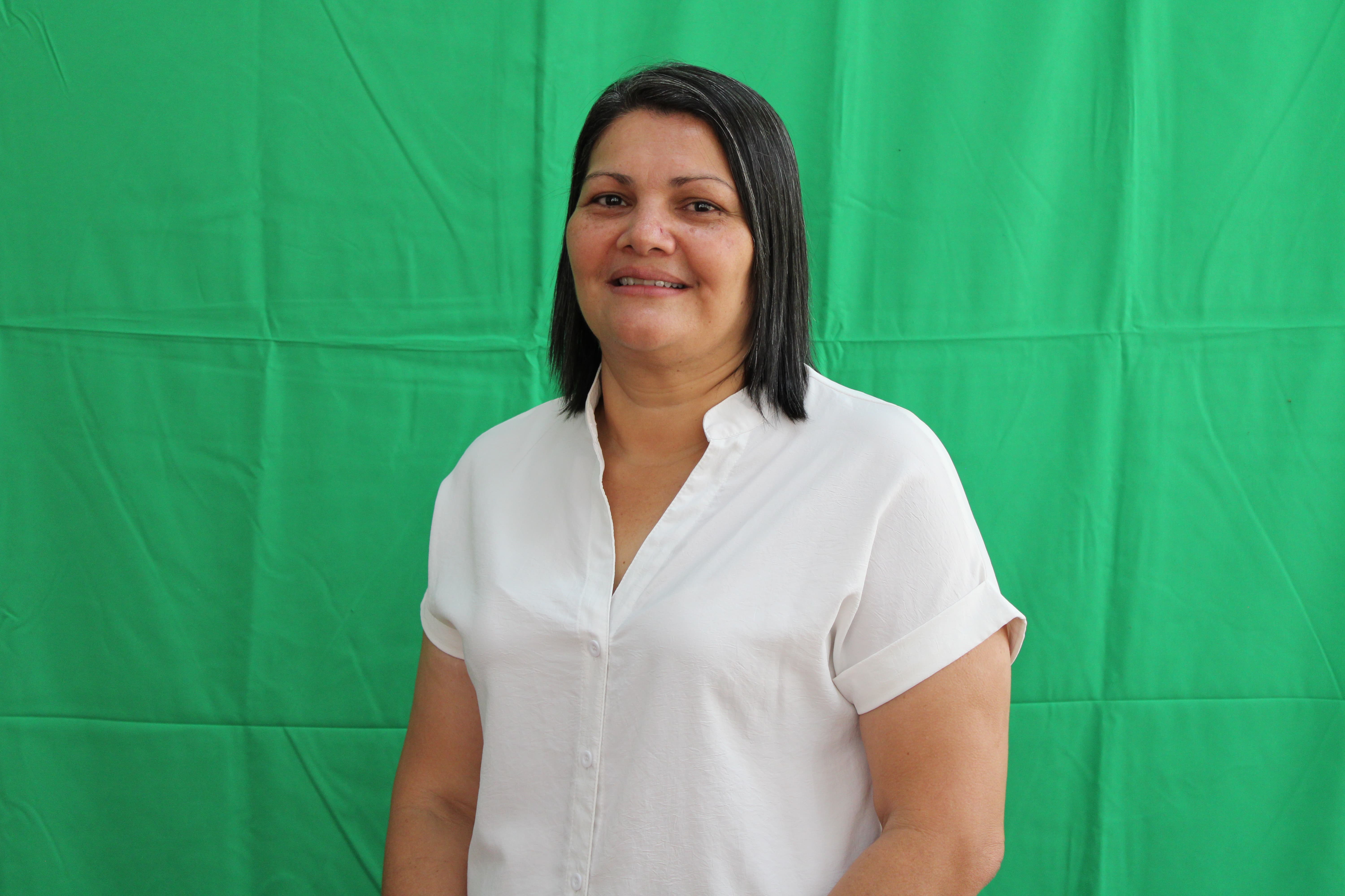 Integrante del departamento de plan nacional Jessica Ramírez