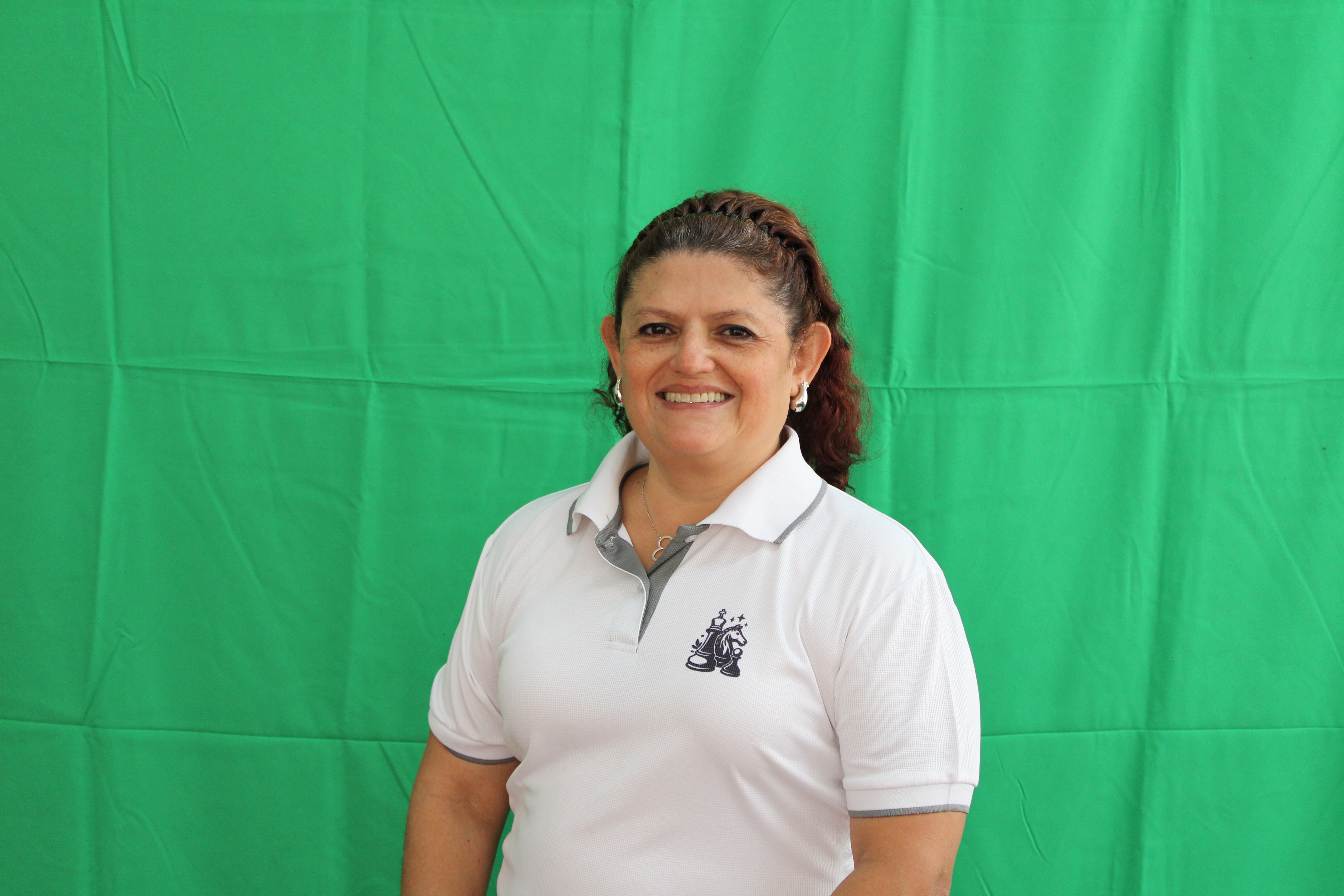Integrante del departamento de plan nacional Laura Aguilera