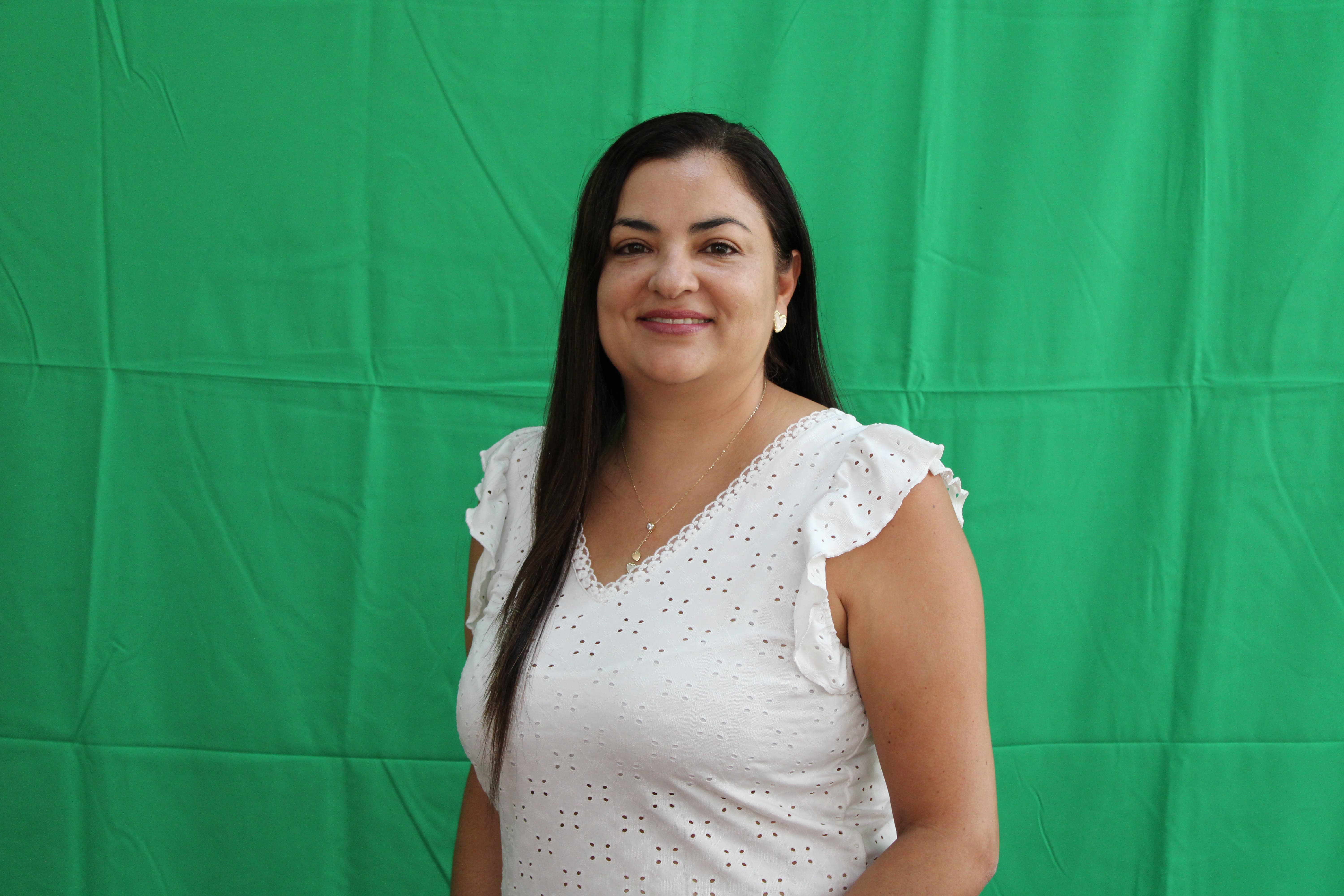 Integrante del departamento de plan nacional Rebeca Coto