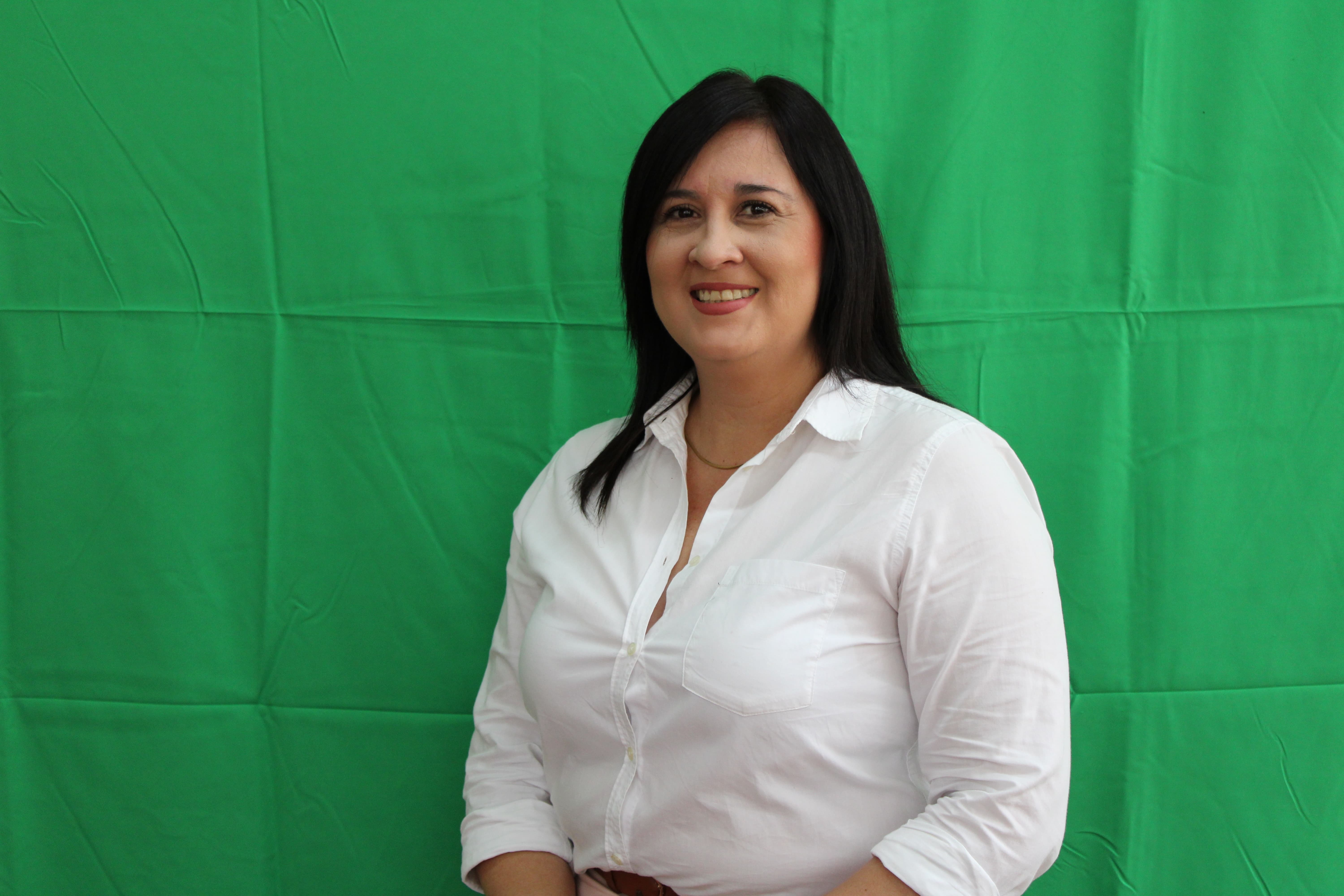 Integrante del departamento de psicología Paola Garita