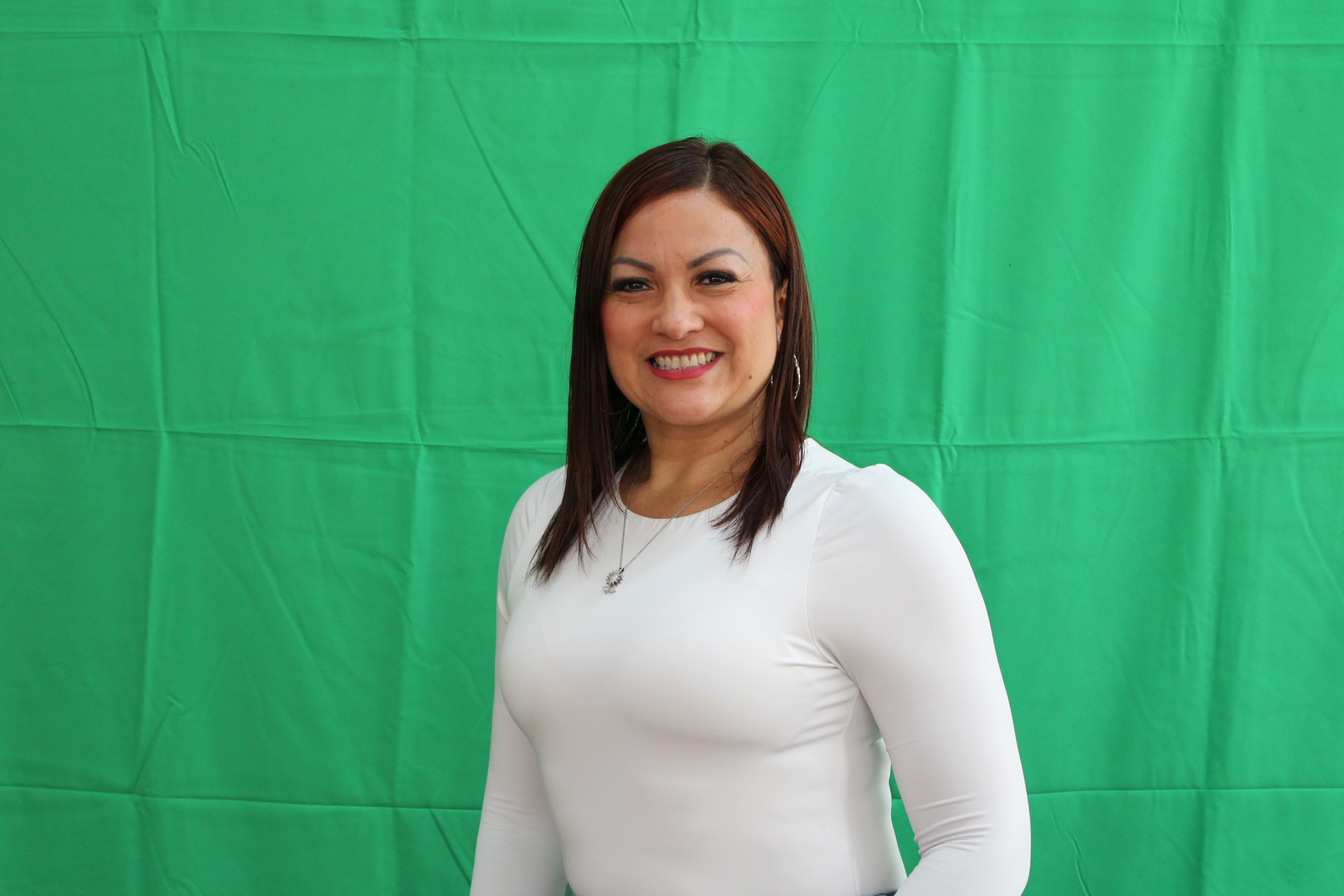 Integrante del departamento de servicio al cliente Karla Romero