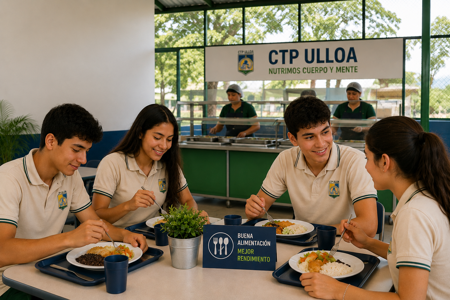 Comedor estudiantil del CTP de Ulloa